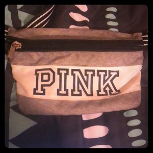 Love pink fanny pack